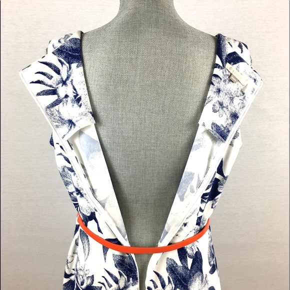 Dress Barn Signature Darby Floral Print Dress 14 - Picture 5 of 8